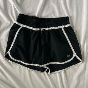 Black Running Shorts